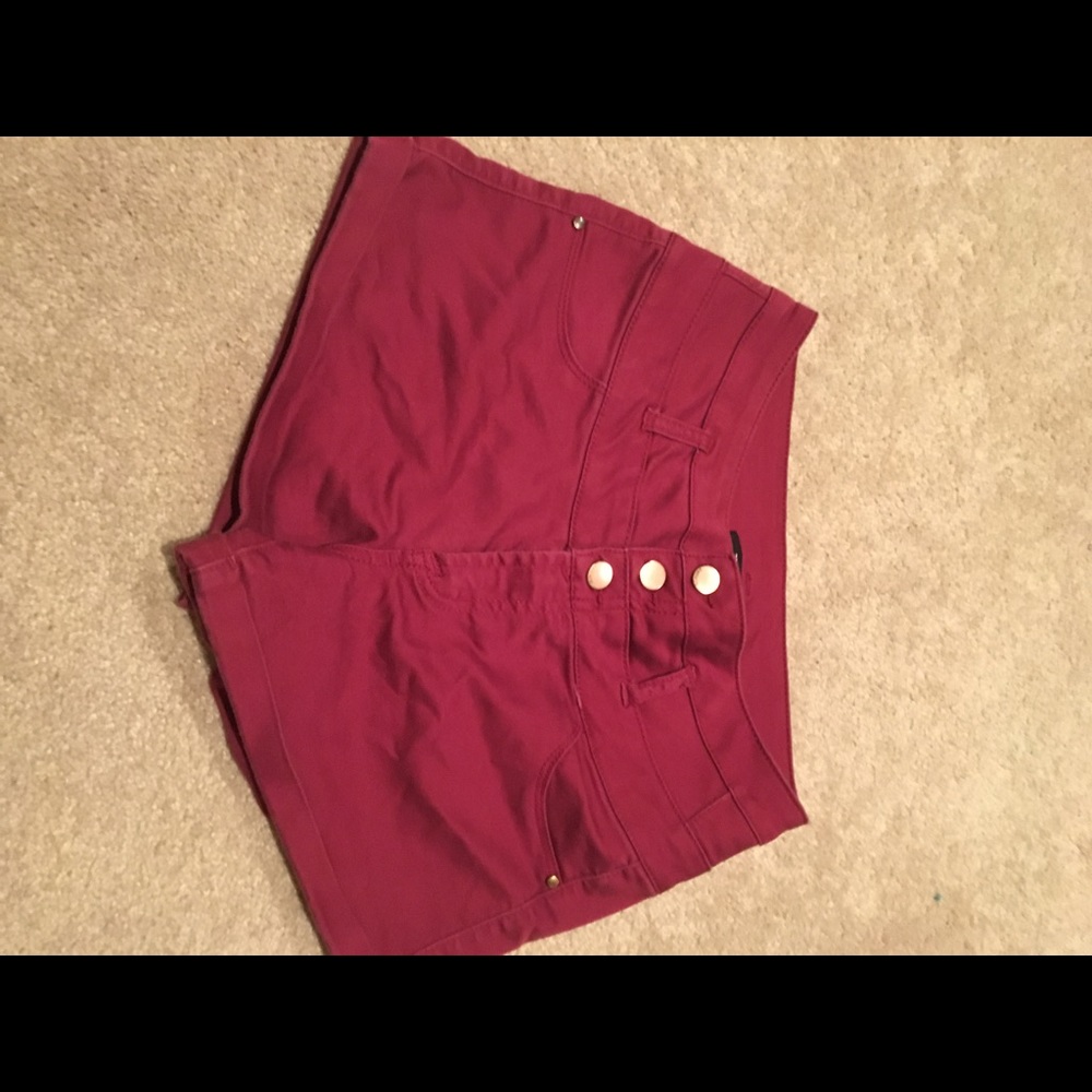 High waisted shorts